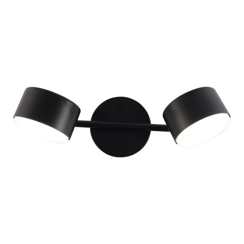 Wall light for bedroom, VARGO 2×GX53 black DL1313 Wall light for bedroom, VARGO 2×GX53 black DL1313