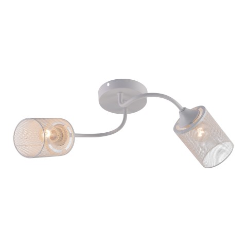 Chandelier for bedroom, VARGO 2×E27 white DL1351 Chandelier for bedroom, VARGO 2×E27 white DL1351
