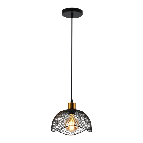 Pendant light for living room, VARGO 1×E27 black DL1403 Pendant light for living room, VARGO 1×E27 black DL1403