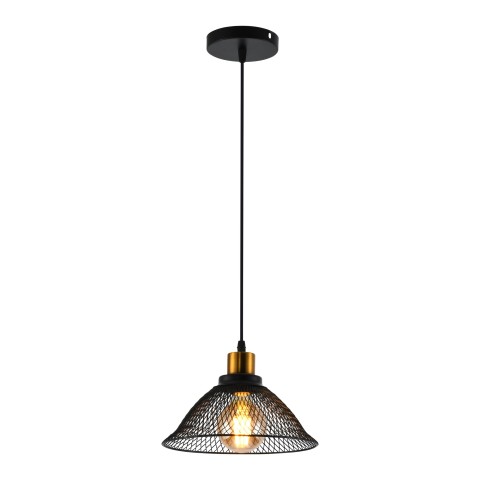 Pendant light for living room, VARGO 1×E27 black DL1406 Pendant light for living room, VARGO 1×E27 black DL1406