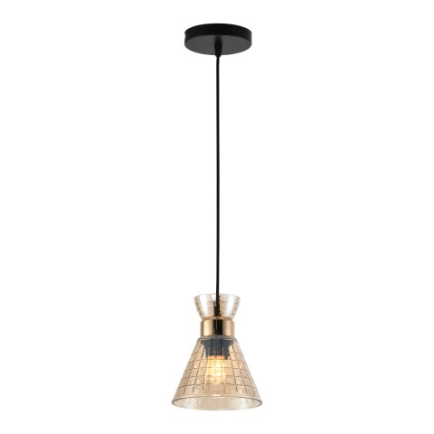 Pendant light for bedroom, VARGO 1×E27 black DL1407 Pendant light for bedroom, VARGO 1×E27 black DL1407