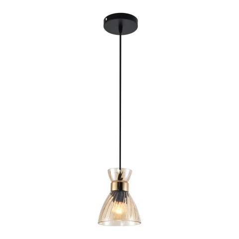 Pendant light for hallway, VARGO 1×E27 black DL1411 Pendant light for hallway, VARGO 1×E27 black DL1411