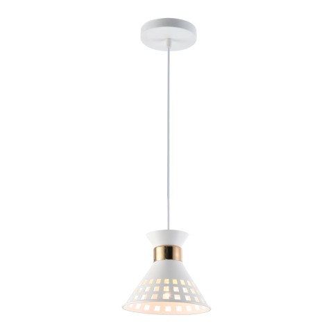 Pendant light for bedroom, VARGO 1×E27 white DL1415 Pendant light for bedroom, VARGO 1×E27 white DL1415