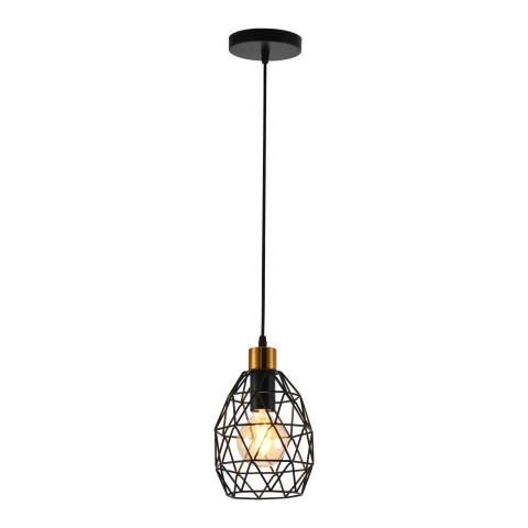 Pendant light for dining room, VARGO 1×E27 black DL1418 Pendant light for dining room, VARGO 1×E27 black DL1418