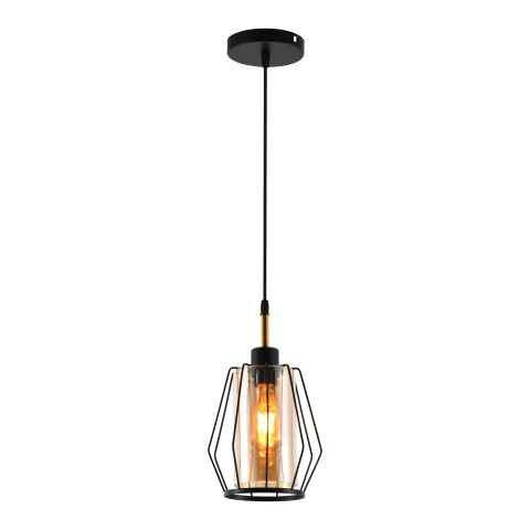 Pendant light for kitchen, VARGO 1×E27 black DL1421 Pendant light for kitchen, VARGO 1×E27 black DL1421