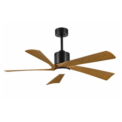 Ceiling fan with light, VARGO 22W black DL1450 Ceiling fan with light, VARGO 22W black DL1450