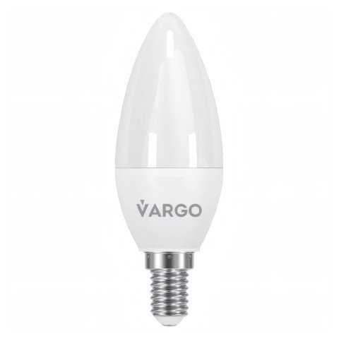 LED bulb in candle shape, VARGO 9W white V-117968 LED bulb in candle shape, VARGO 9W white V-117968