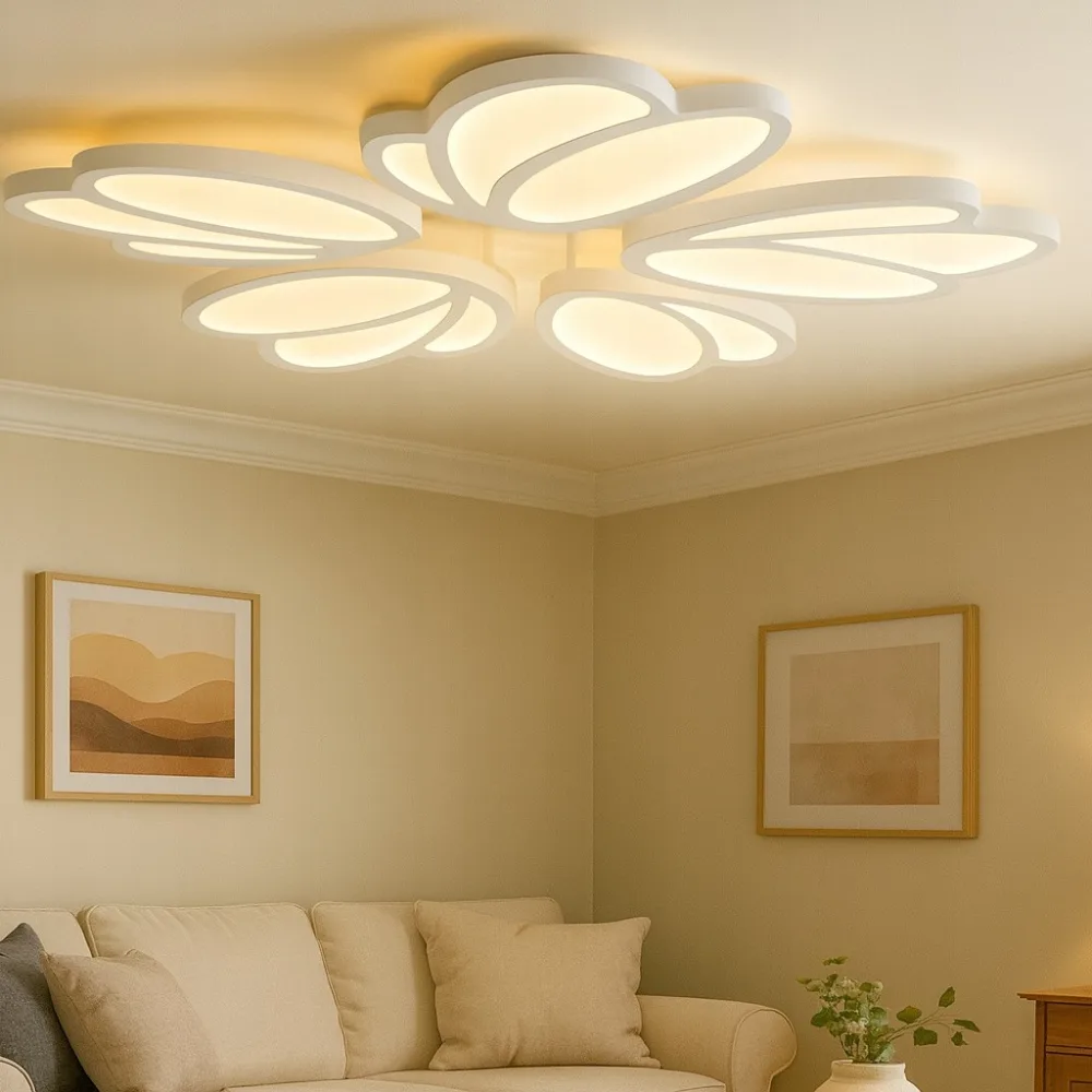 LED lustra ēdamistabai, VARGO 120W balta DL1013 — Foto 2