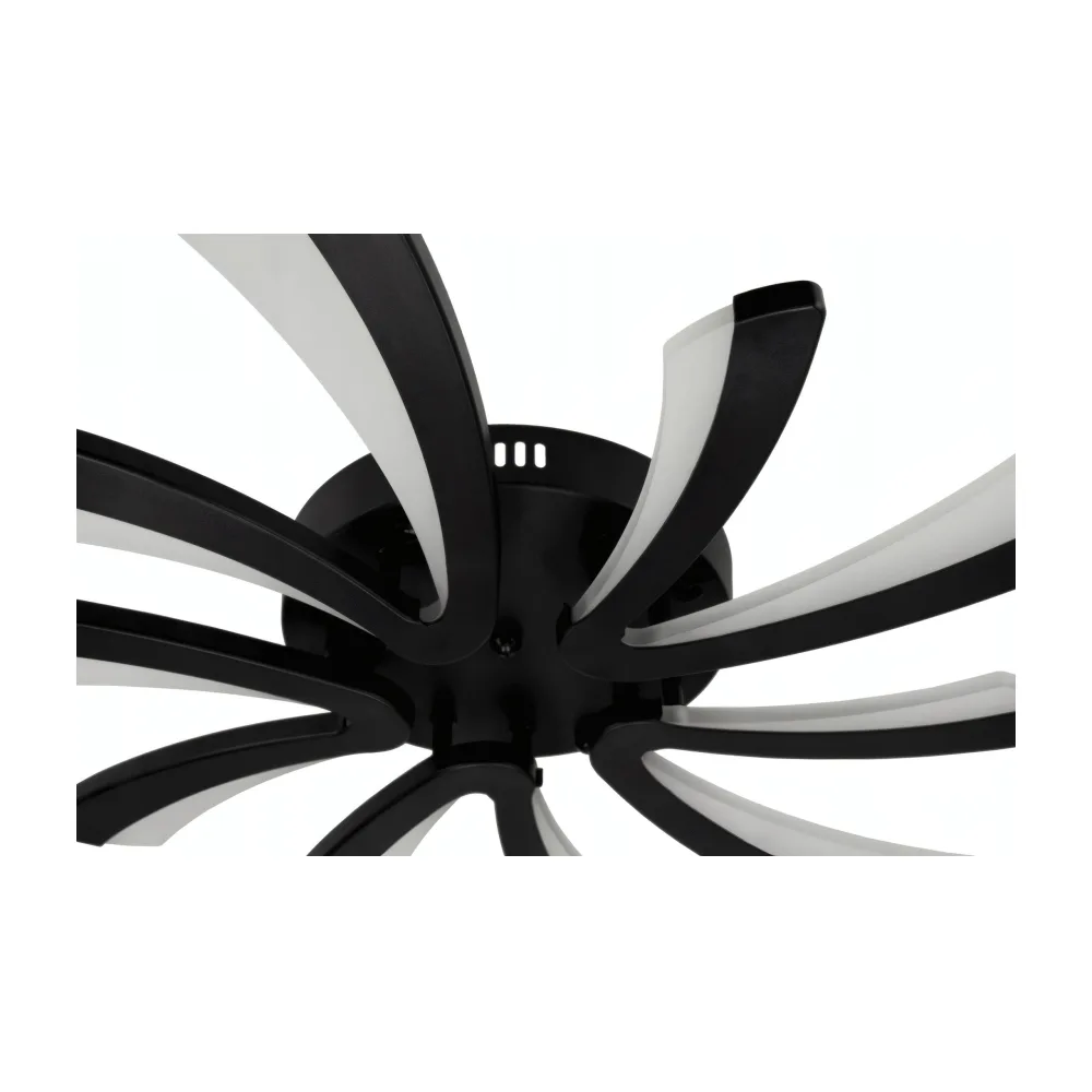 LED lustra gaitenim, VARGO 70W melna DL1014 — Foto 5