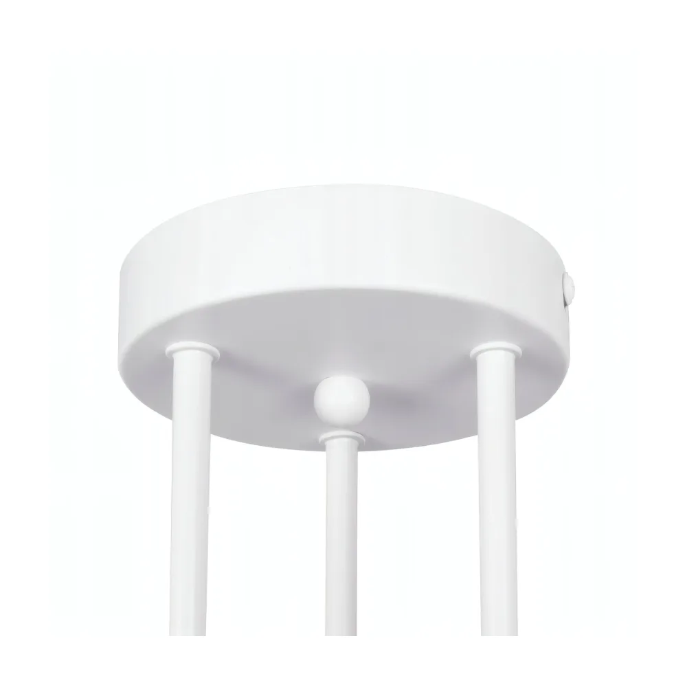 Lustra viesistabai, VARGO 6×E27 balta DL1015 — Foto 7