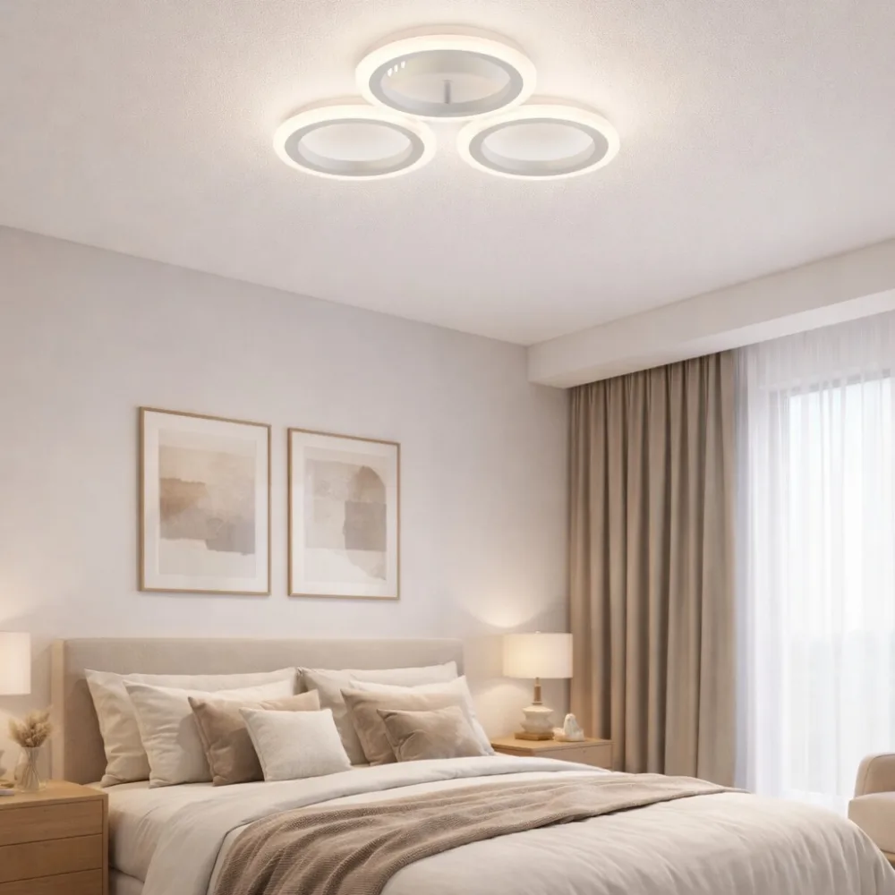 LED lustra ar pulti, VARGO 36W balta DL1102 — Foto 3