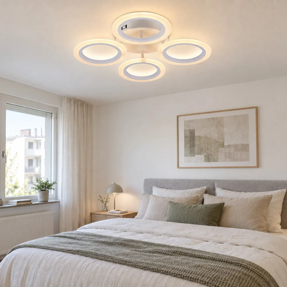 LED lustra virtuvei, VARGO 48W balta DL1103 — Foto 2