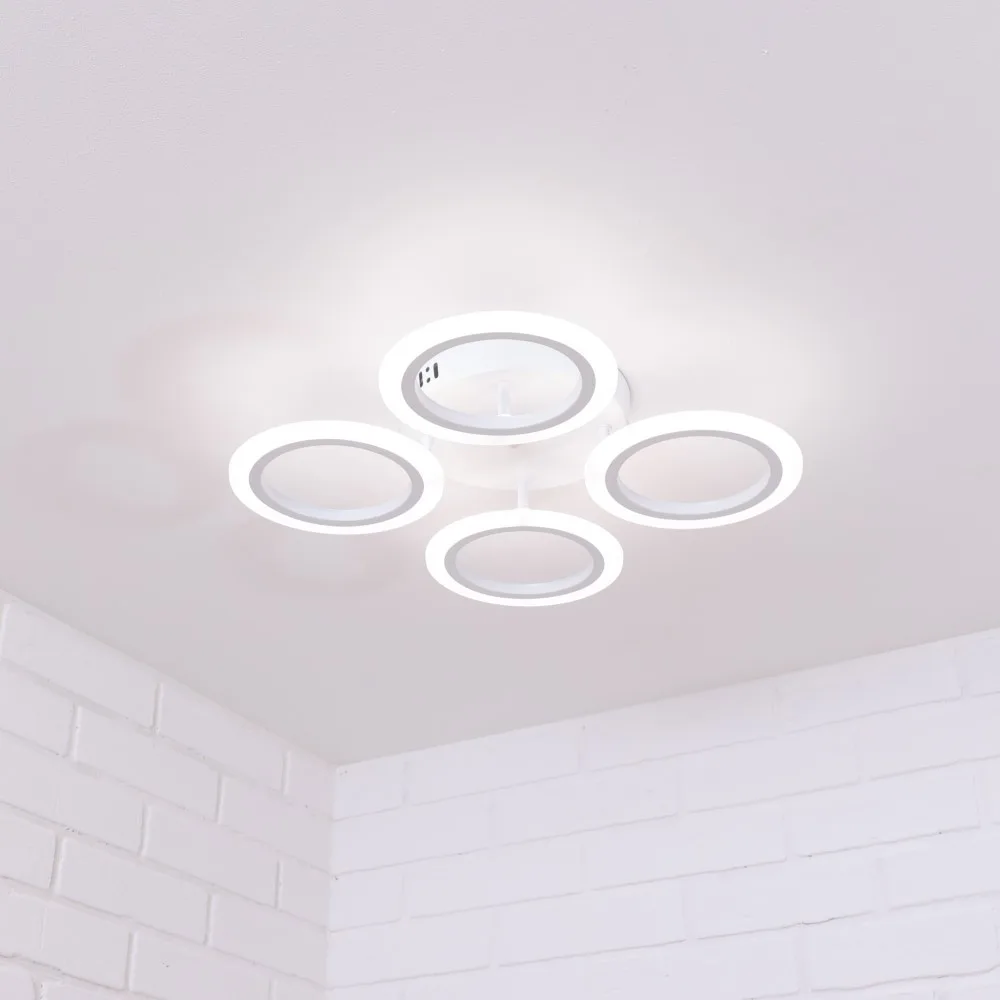 LED lustra virtuvei, VARGO 48W balta DL1103 — Foto 3