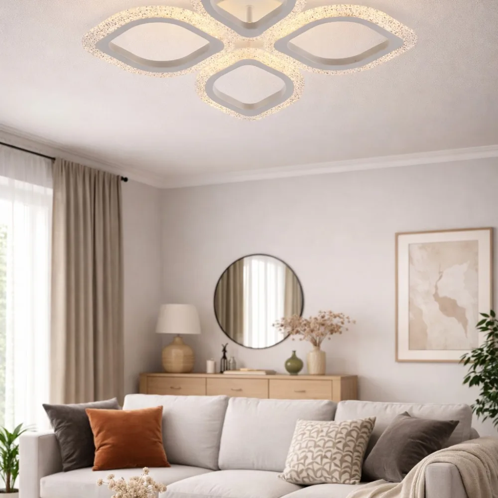 LED lustra ar pulti, VARGO 48W balta DL1113 — Foto 3
