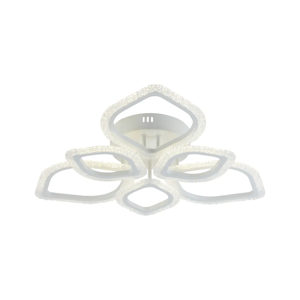 LED lustra ar pulti, VARGO 102W balta DL1116