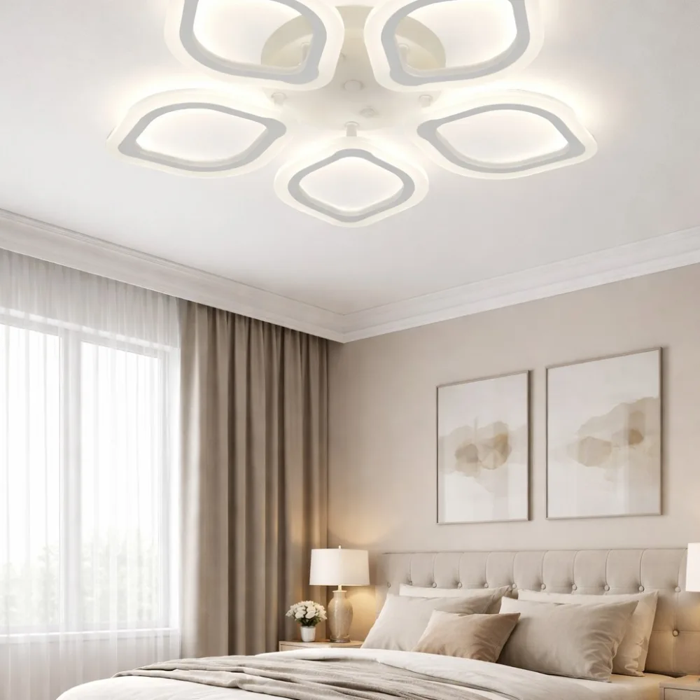 LED lustra bērnistabai, VARGO 60W balta DL1119 — Foto 2