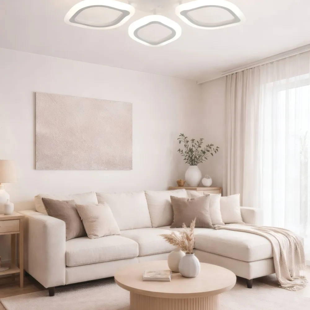 LED lustra bērnistabai, VARGO 60W balta DL1119 — Foto 4