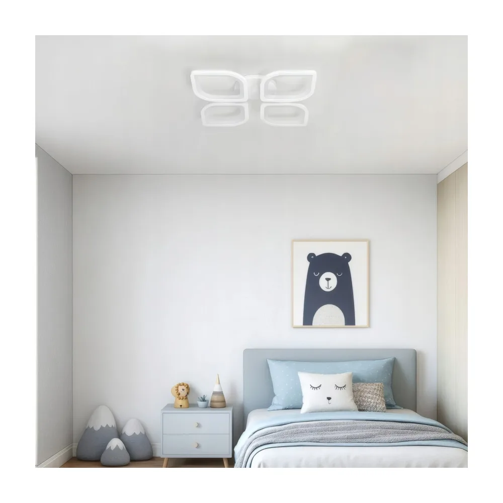 LED lustra bērnistabai, VARGO balta DL1122 — Foto 3