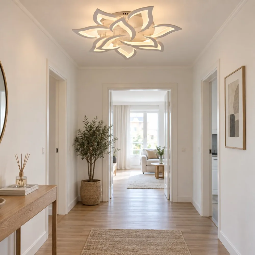 LED lustra ēdamistabai, VARGO 138W balta DL1131 — Foto 2