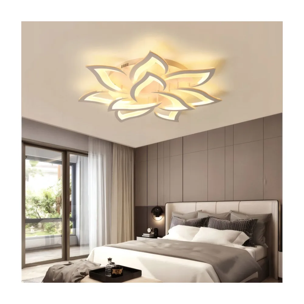 LED lustra ēdamistabai, VARGO 138W balta DL1131 — Foto 3