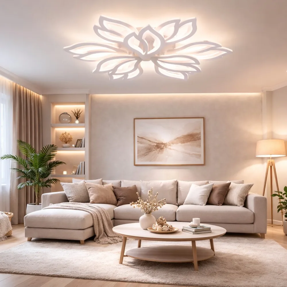 LED lustra ēdamistabai, VARGO 180W balta DL1136 — Foto 3