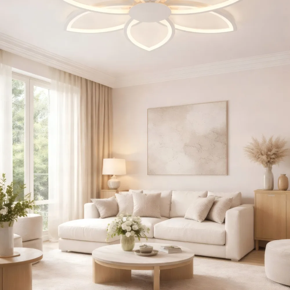 LED люстра для гостиной, VARGO 156W белая DL1141 — Фото 3