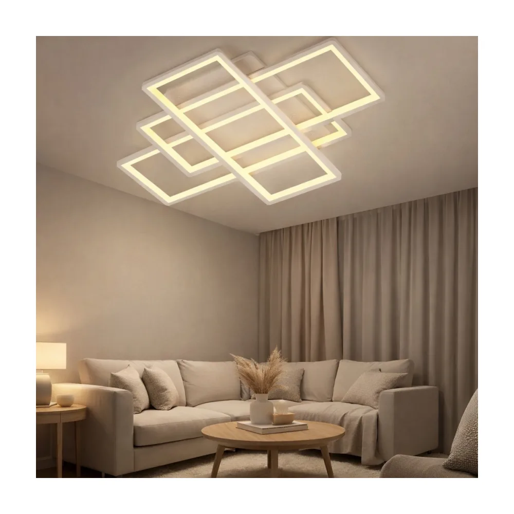 LED люстра для гостиной, VARGO 144W белая DL1148 — Фото 3