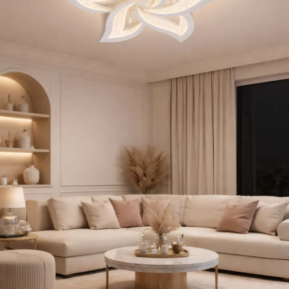 LED lustra ēdamistabai, VARGO 70W balta DL1151 — Foto 3