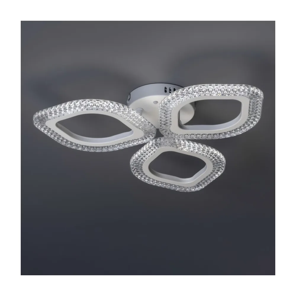 LED lustra guļamistabai, VARGO 36W balta DL1163 — Foto 7