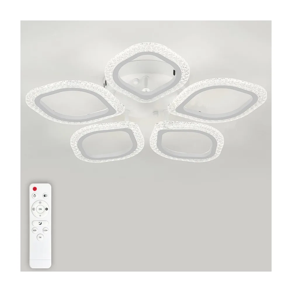 LED люстра для столовой, VARGO 60W белая DL1164 — Фото 7