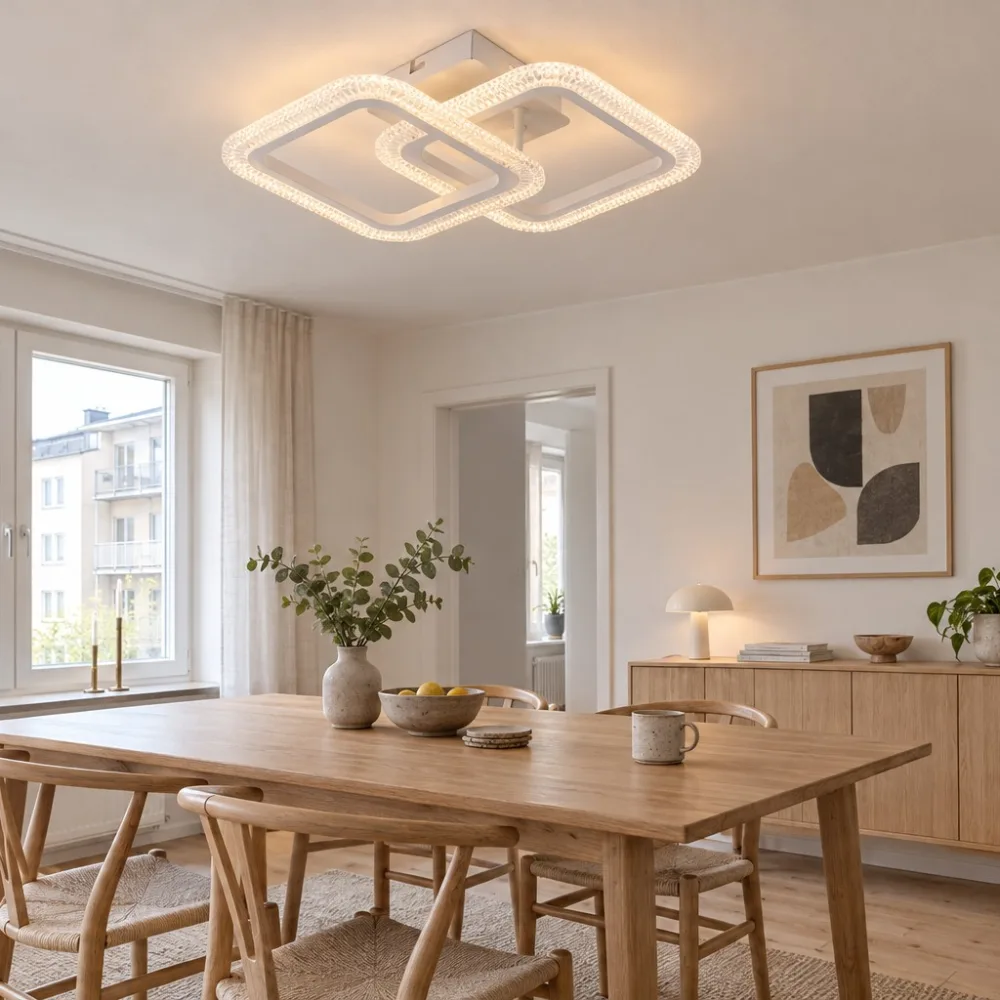 LED lustra ēdamistabai, VARGO 44W balta DL1170 — Foto 3