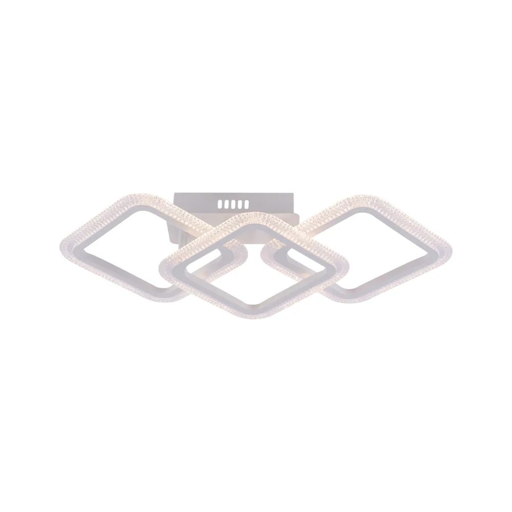 LED chandelier with remote control, VARGO 66W white DL1171