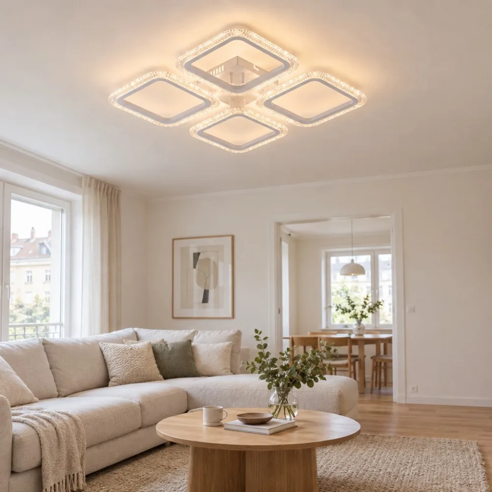 LED люстра для гостиной, VARGO 88W белая DL1172 — Фото 2