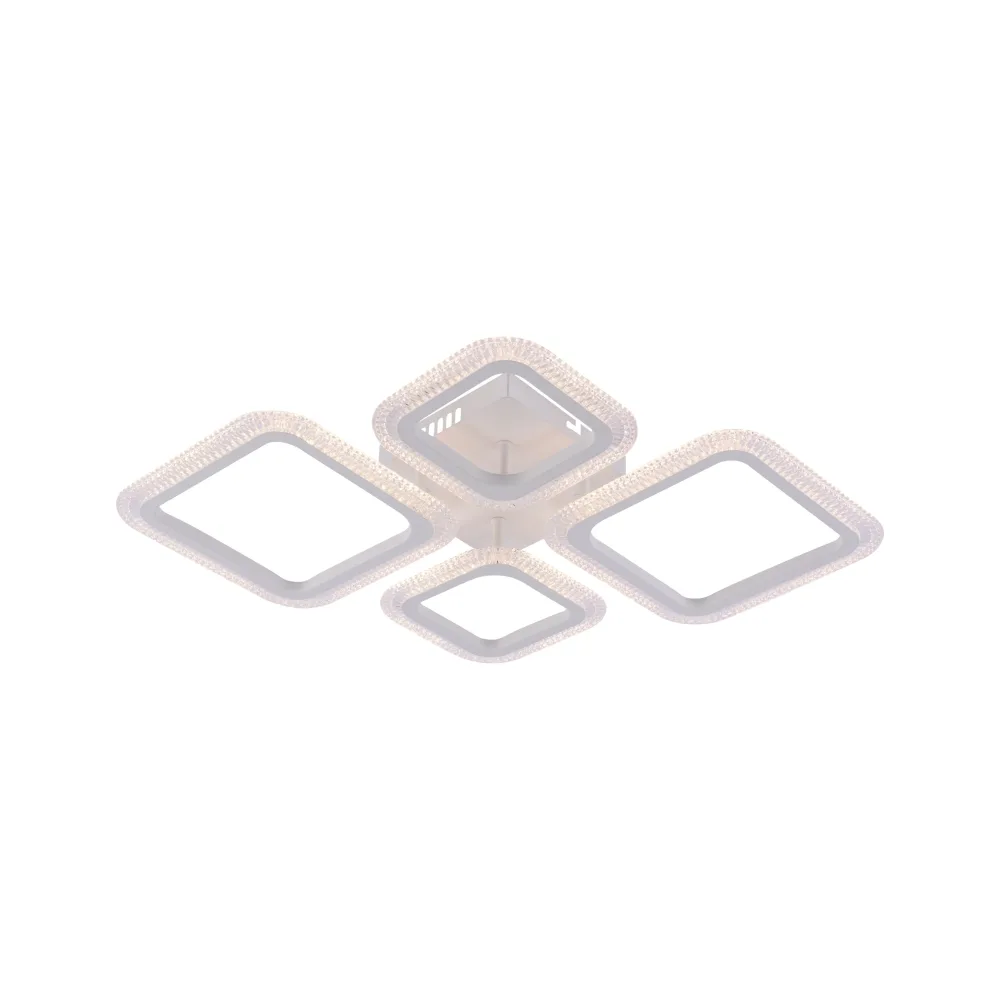 LED lustra guļamistabai, VARGO 72W balta DL1174