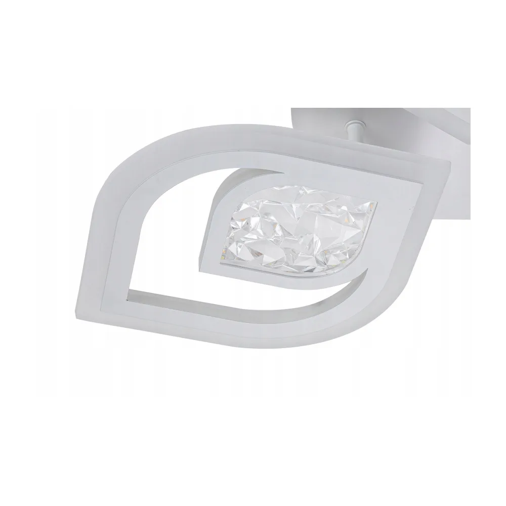 LED lustra guļamistabai, VARGO 96W balta DL1176 — Foto 3