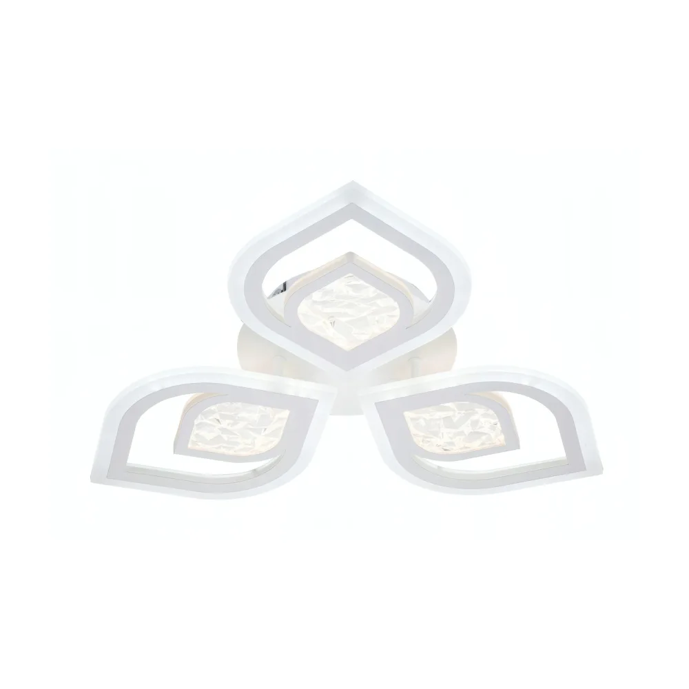 LED lustra guļamistabai, VARGO 96W balta DL1176 — Foto 4