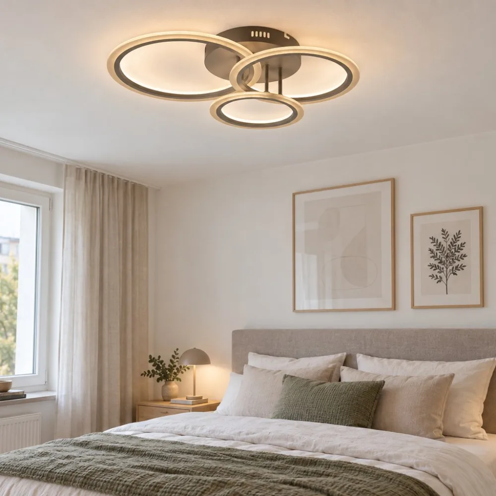 LED lustra viesistabai, VARGO 84W balta DL1179 — Foto 2
