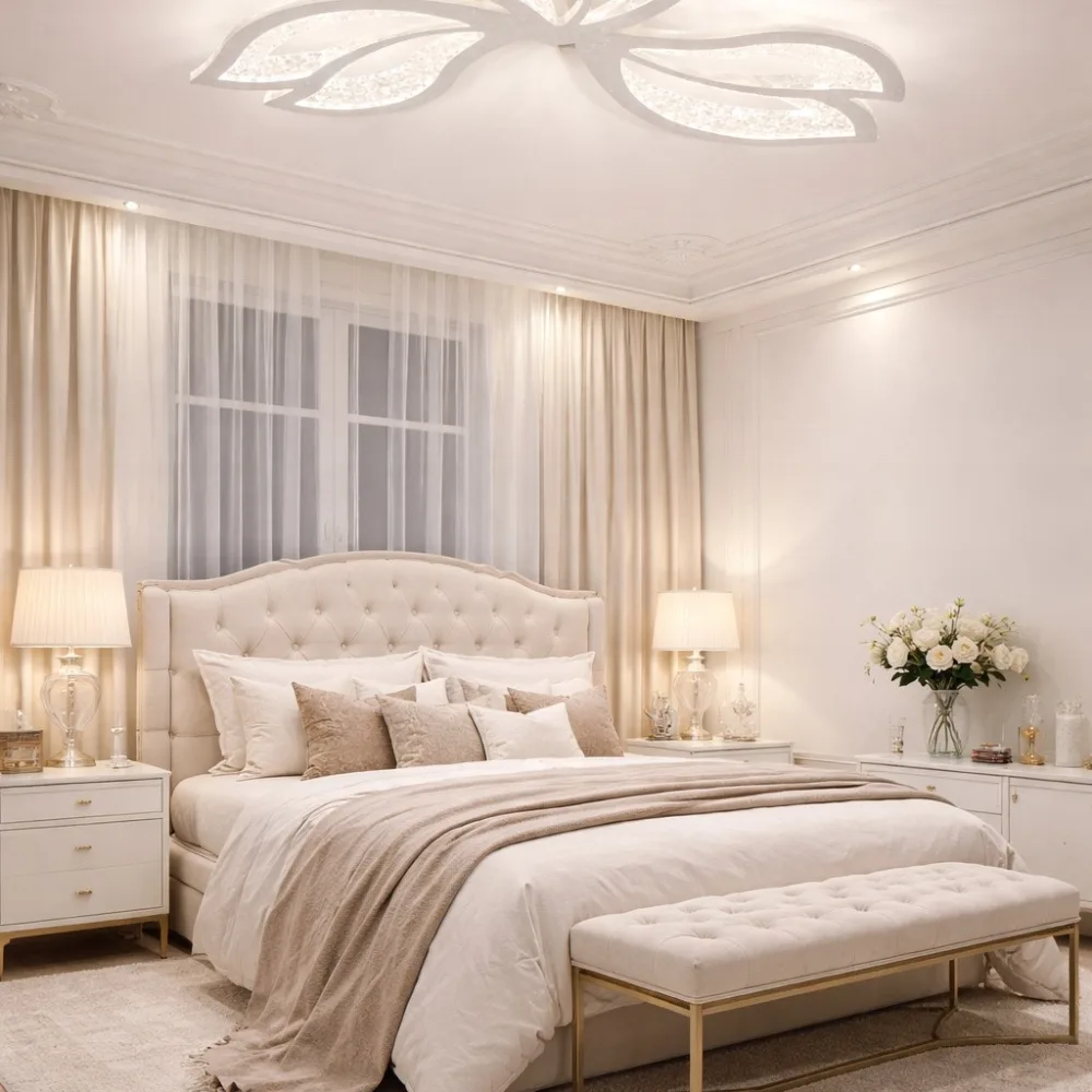 LED lustra ar pulti, VARGO 60W balta DL1181 — Foto 2