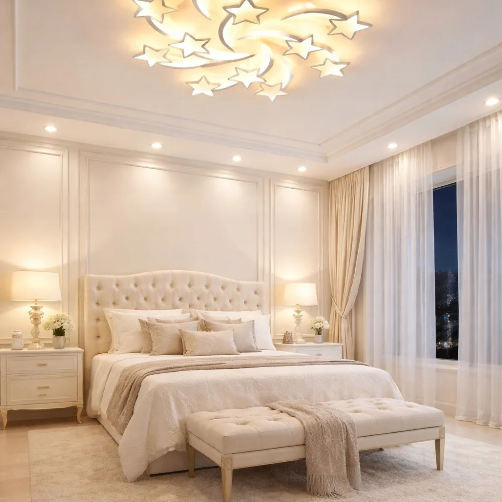 LED lustra viesistabai, VARGO 392W balta DL1201 — Foto 2