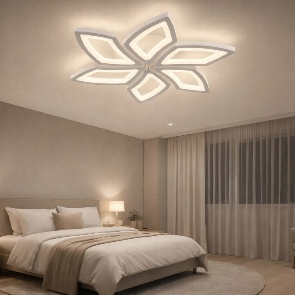 LED lustra ar pulti, VARGO 108W balta DL1211 — Foto 2