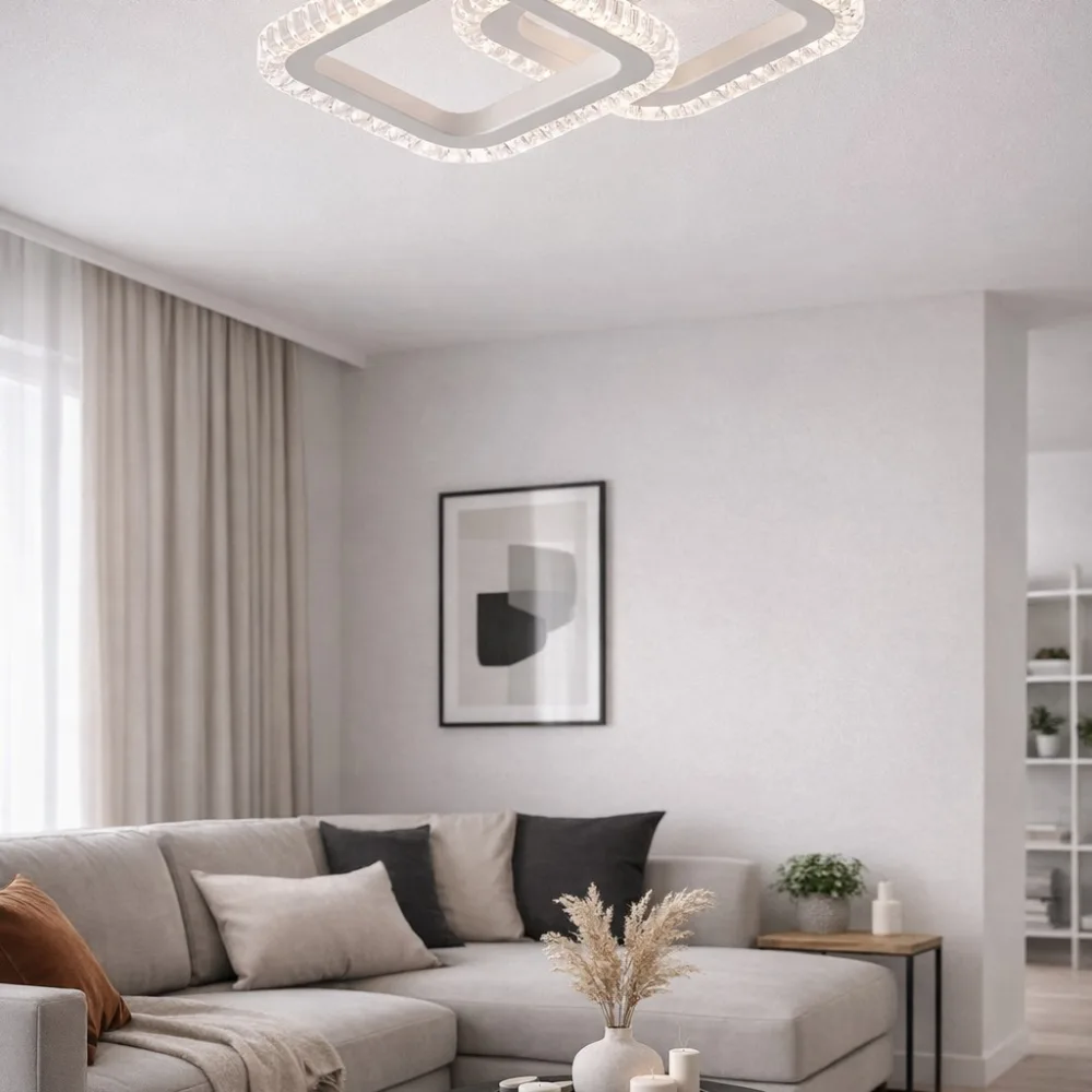 LED lustra virtuvei, VARGO 28W balta DL1221 — Foto 3