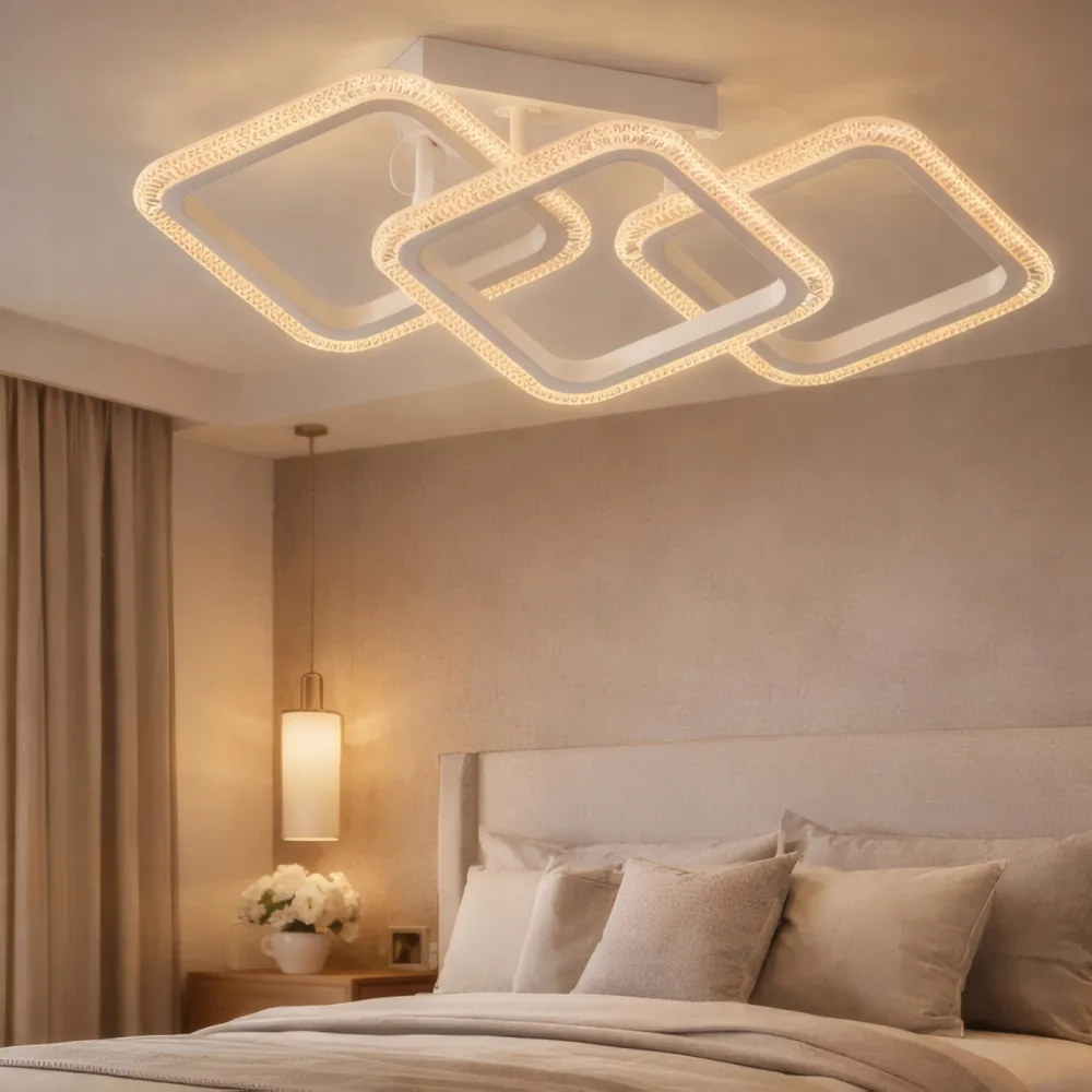 LED lustra ēdamistabai, VARGO 42W balta DL1222 — Foto 3
