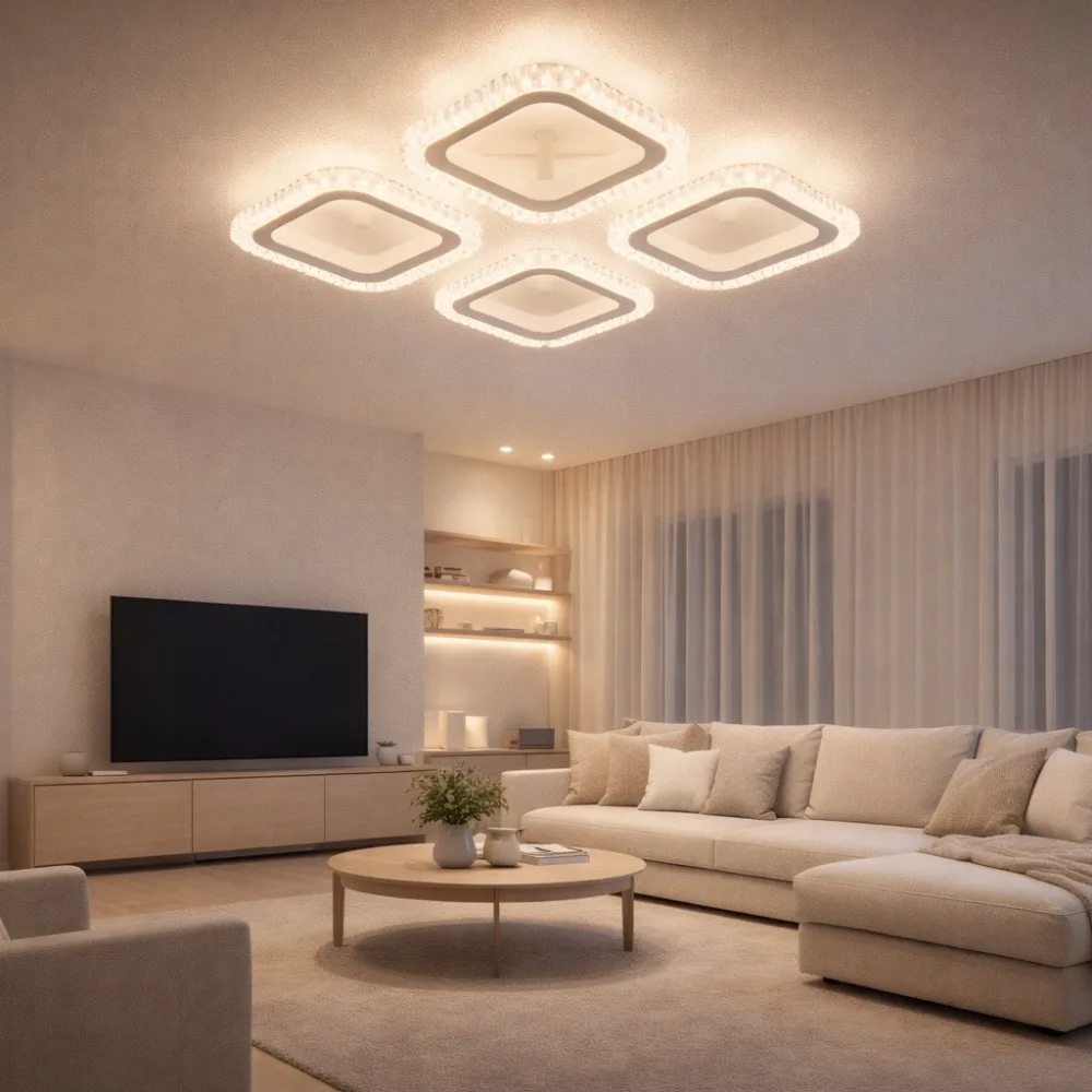 LED lustra virtuvei, VARGO 56W balta DL1223 — Foto 3