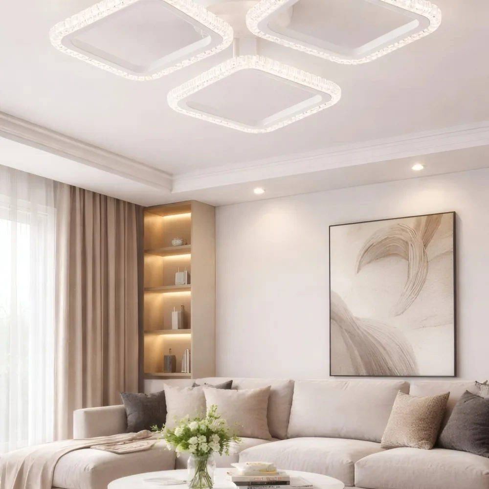 LED lustra virtuvei, VARGO 66W balta DL1225 — Foto 3