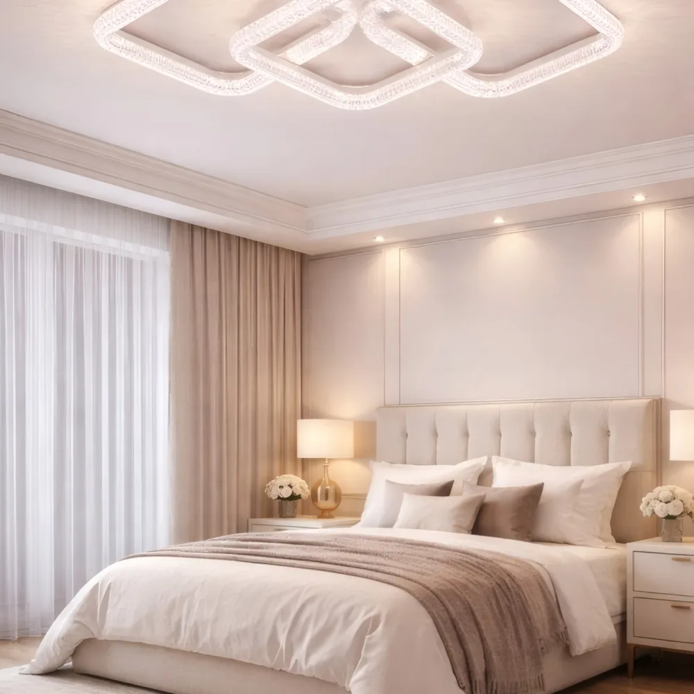 LED lustra ēdamistabai, VARGO 66W balta DL1226 — Foto 3
