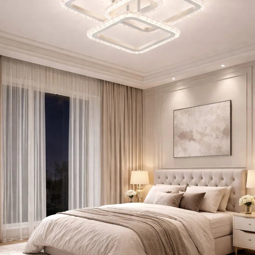 LED люстра для гостиной, VARGO 66W белая DL1227 — Фото 2