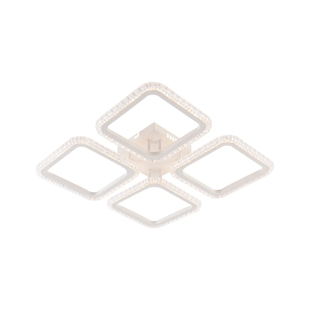 LED chandelier with remote control, VARGO 88W white DL1228