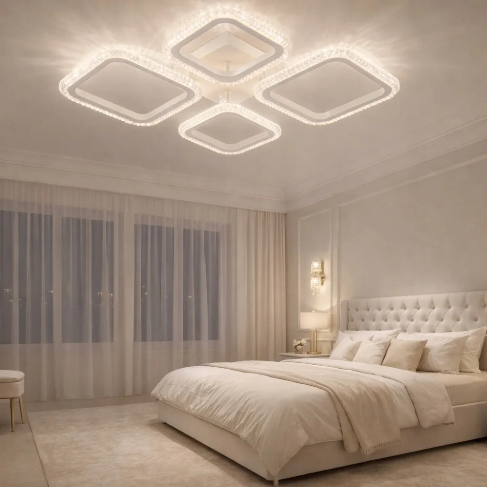 LED lustra viesistabai, VARGO 72W balta DL1230 — Foto 2