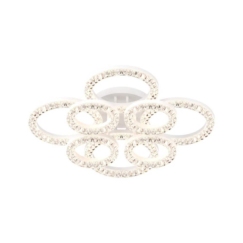 LED lustra ar pulti, VARGO 160W balta DL1241