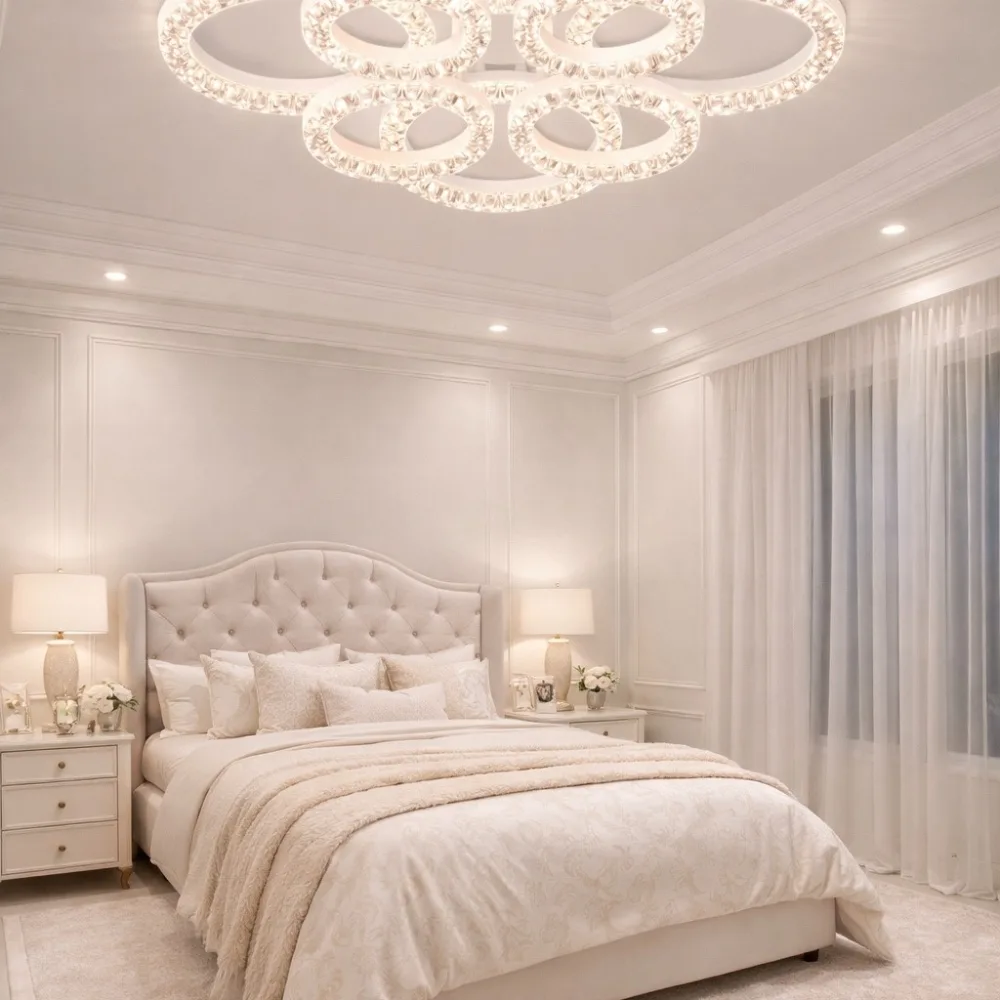 LED lustra ar pulti, VARGO 160W balta DL1241 — Foto 2